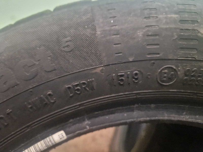 2 Continental R14 165/65/ 
летни гуми DOT1519