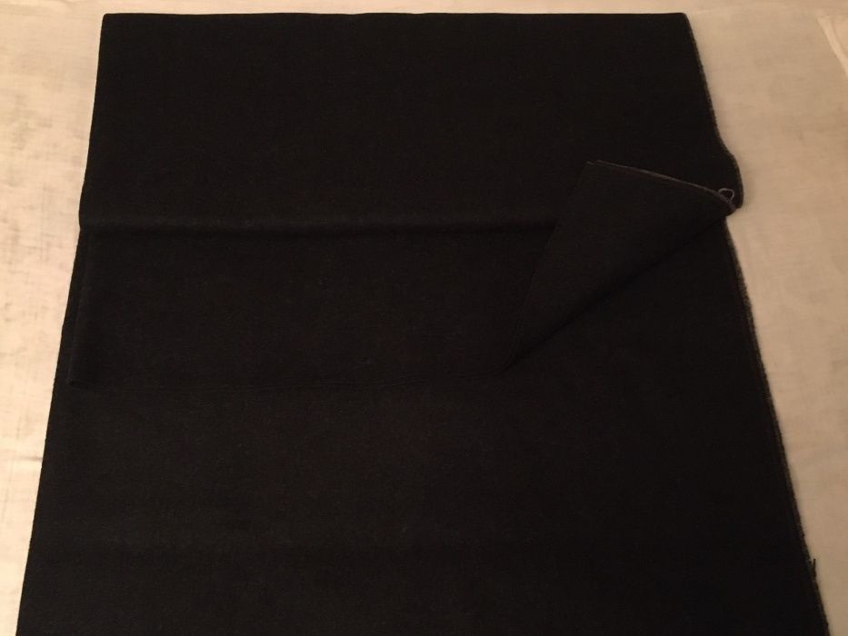 Cupon de stofa pentru PALTON CLASIC LUNG, 100% lana, gri inchis