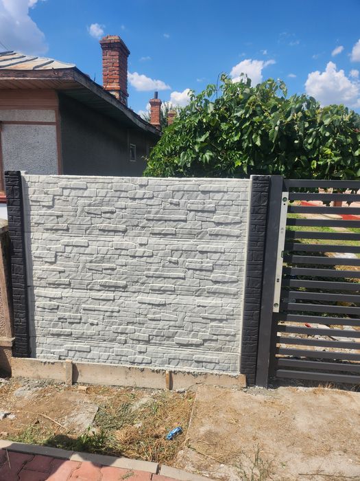 Garduri prefabricate din beton