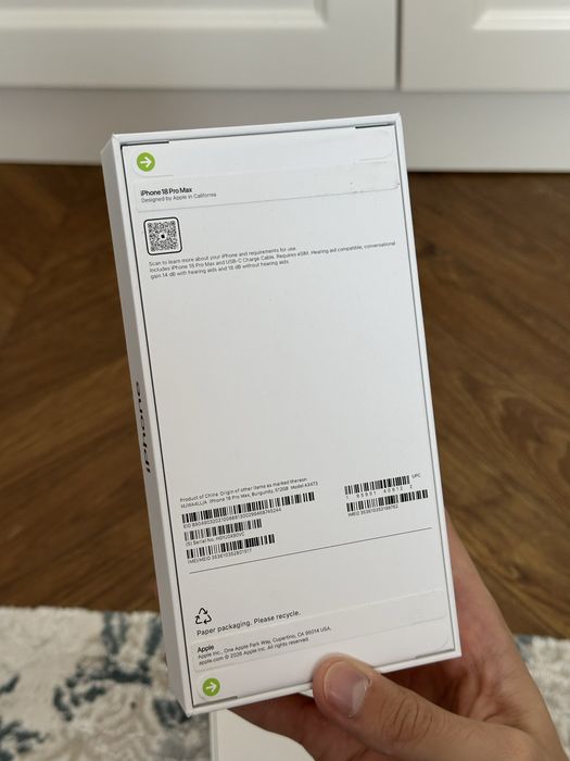 iPhone 18 pro max. 512 gb. Верифицированные в КЗ
