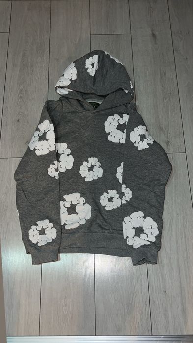 Denim tears комплект сив чисто нов