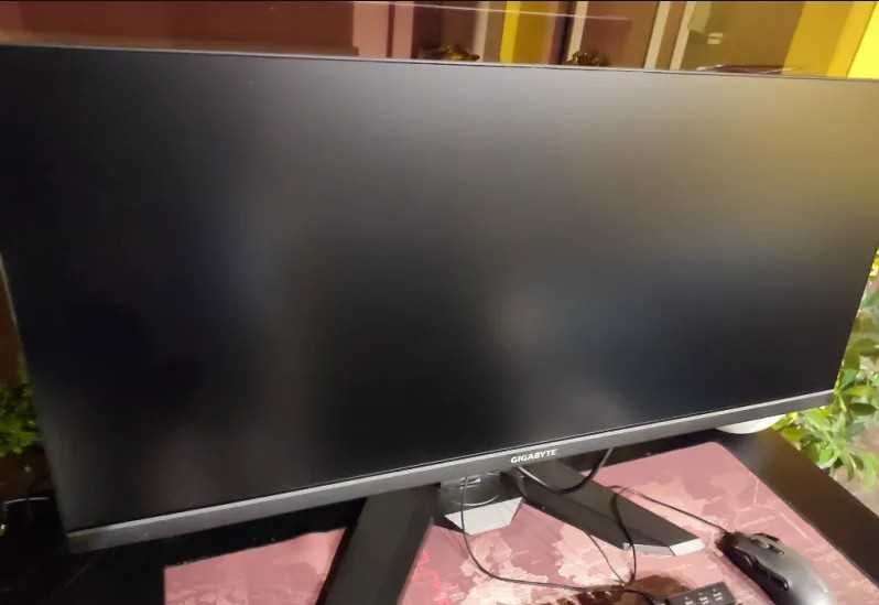 Геймърски Монитор GIGABYTE M34WQ  Ultra Wide Screen - НАМАЛЕН ОТ 905ЛВ
