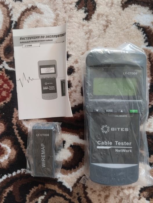 Тестер кабеля 5Bites LY-СТ008. С подсветкой автоматический выключение