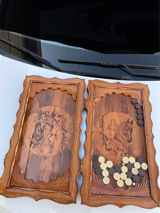 Нарды ручная работа