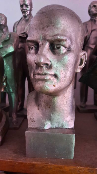 бюст ленин- сталин антиквариат