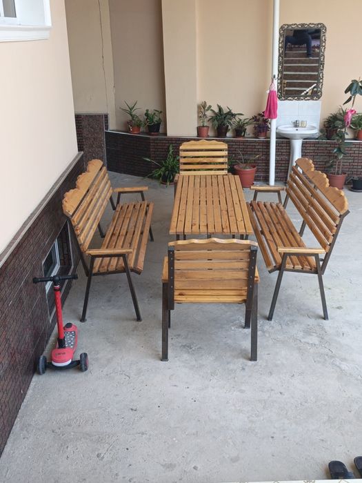 Дачный стол стул