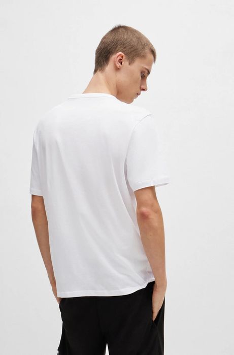 Мъжка блузка с къс ръкав : HUGO Naolo Regular Fit Blue M