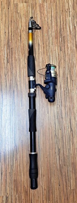 Телескопична въдица 3.2м + Макара