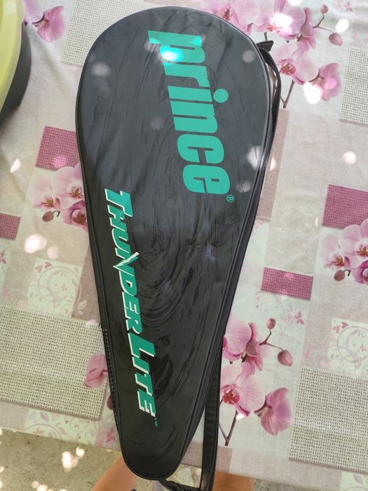 Тенис ракета с кожен калъф Prince 45лв