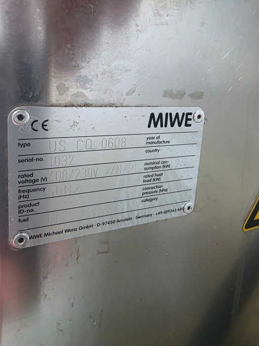 Miwe backcombi втасвател + конвектомат