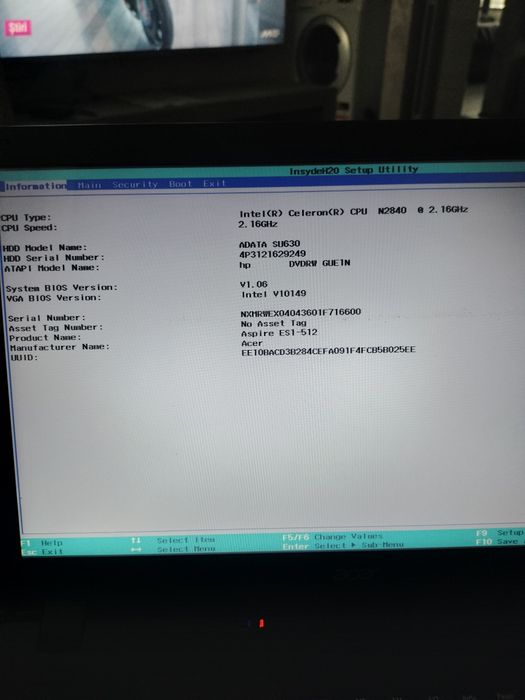 Laptop Accer îmbunătățit