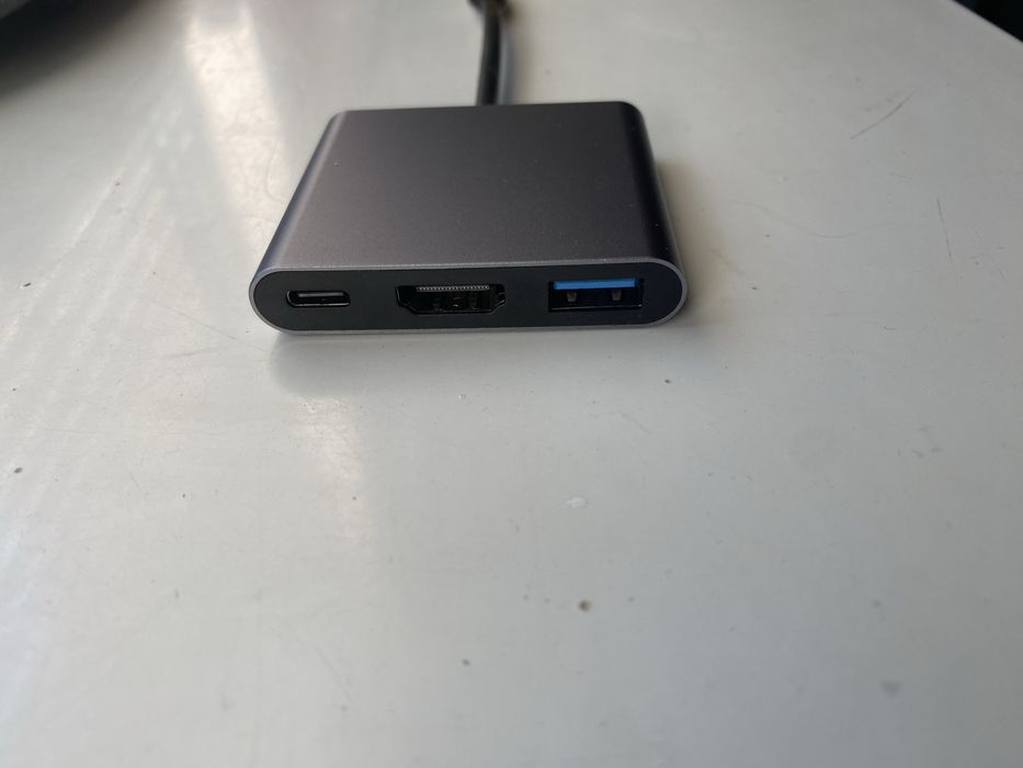 Переходник tupe-c hdmi usb3