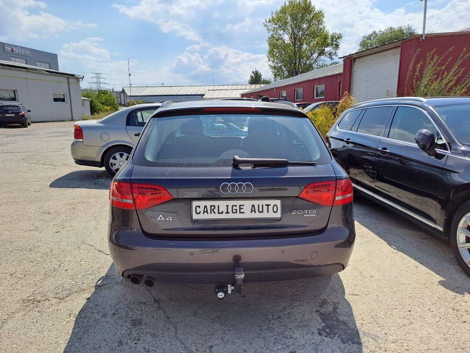 Carlig remorcare Audi A4 B8 4 usi+combi+Quattro - 2015