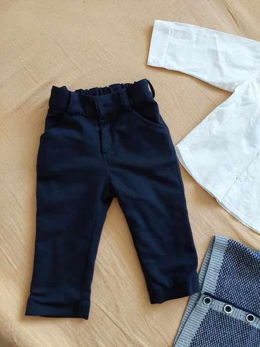 Set 3 piese băiețel 9 luni marimea 74