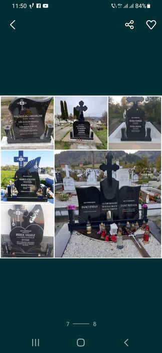 Monumente funerare și cruci