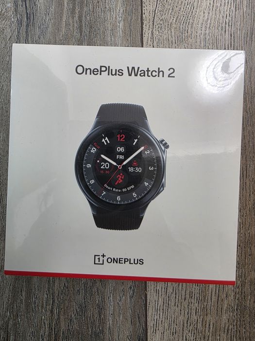 Vand Ceas Smartwatch OnePlus Watch 2, Black Steel nou, sigilat