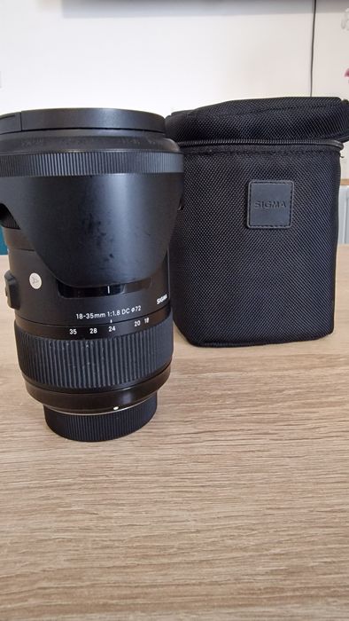 Obiectiv Sigma 18-35mm f/1.8 DC HSM Art, montura Nikon