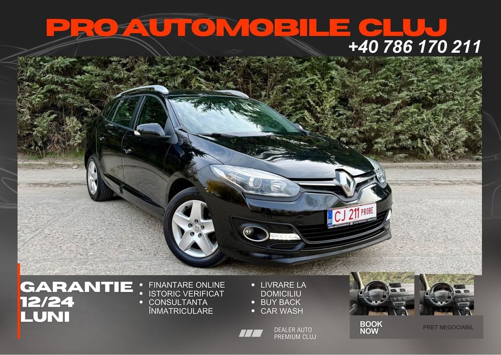 Renault Megane #Garantie#Rate fara Avans#NumereRosii#PretNegociabil#TransportGratuit#