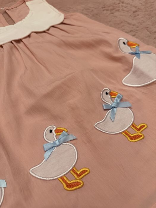 Rochie bebelusi cu ratuste 6/9 luni