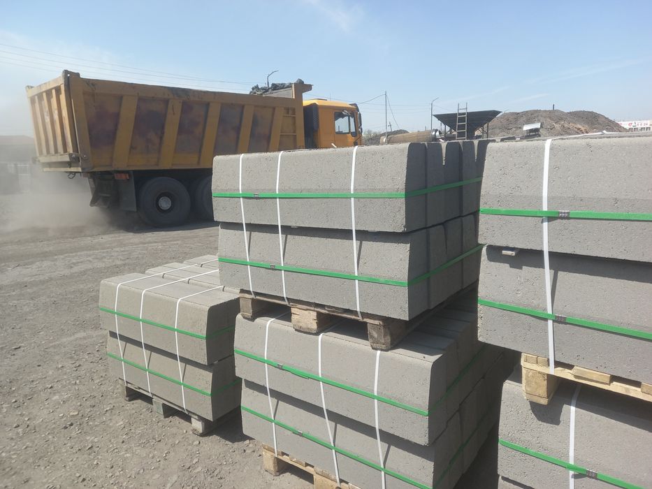 Бордюр дорожный, поребрик, брусчатка