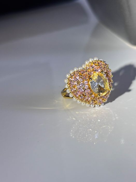 Inel Swarovski inima