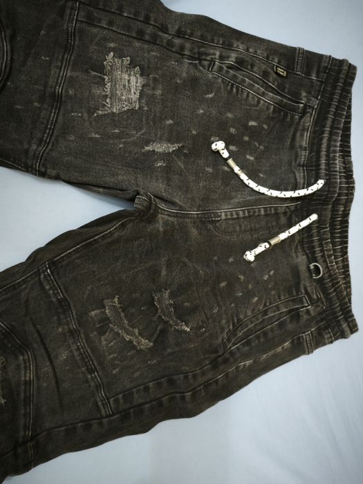 Мъжки дънки-джогър,черни,32/34