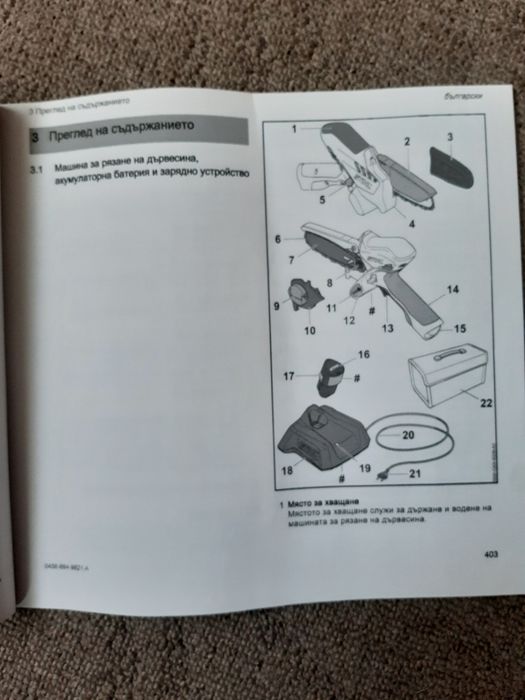 Малка мини резачка STIHL GTA 26