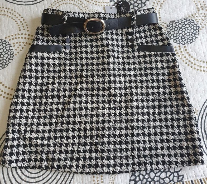Юбка твидовая размер 46