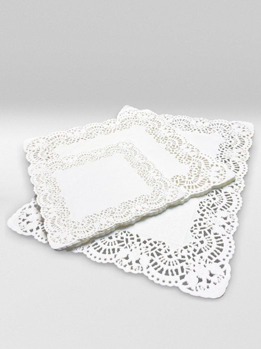Салфетки ажурные бумажные