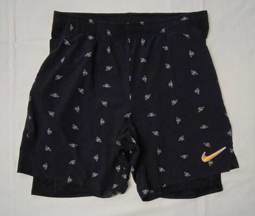 Nike Court DRI-FIT 2in1 Flex Ace Tennis Shorts гащета с клин 2в1 M