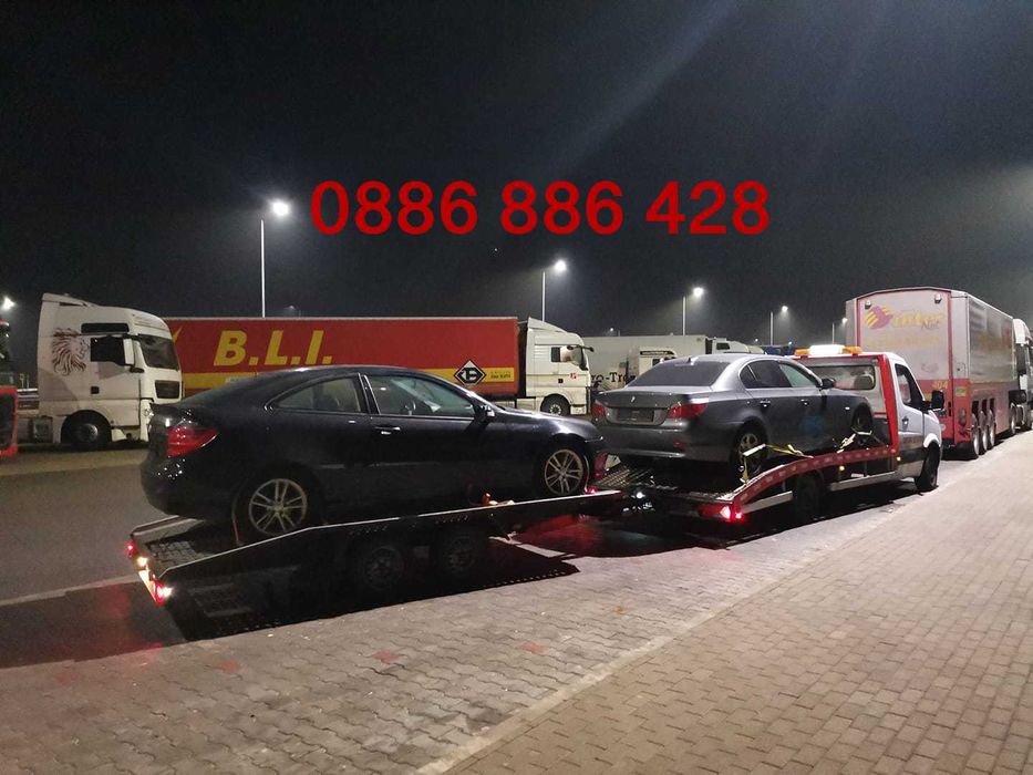 Пътна помощ Варна - 6места за пътници 24/7. Транспорт на техника до 5т