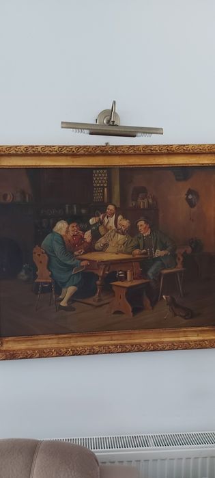 Tablou vechi, ulei, semnat, autor consacrat, piese de colecție.