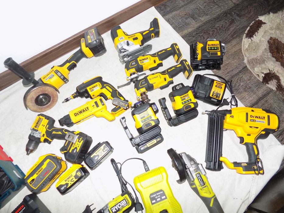 Scule  DeWalt , Ryobi , suflanta Leister , masina de insurubat Bosch 1/2