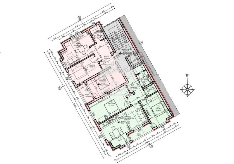 Продава се Тристаен апартамент в Велико Търново, Център - 80 кв.м за 999 €/кв.м - Снимка #2