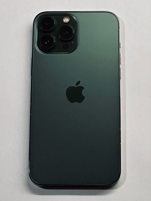 iPhone 13 ProMax Green 92% battery