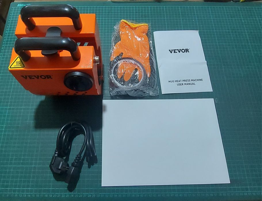 Хоризонтална термопреса за сублимация на чаши