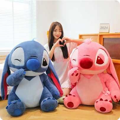 Плюшена играчка Lilo Stitch, 55см, Лило Стич плюшени, Плюшен Стич