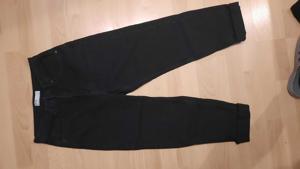 Черни дамски дънки 36