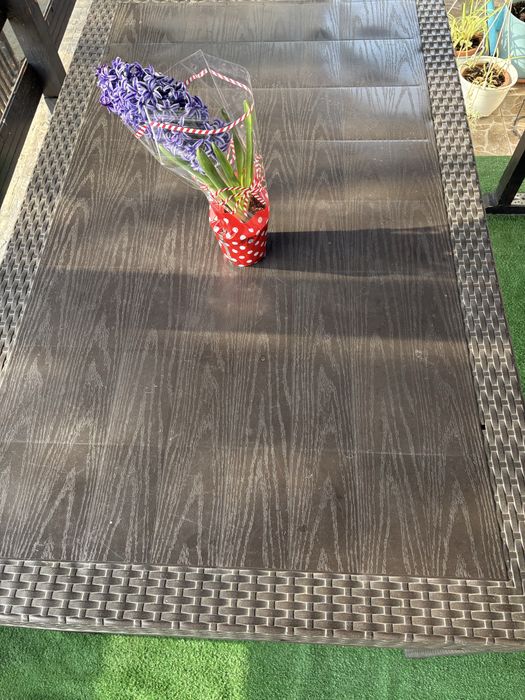 Set masa si 6 scaune gradina