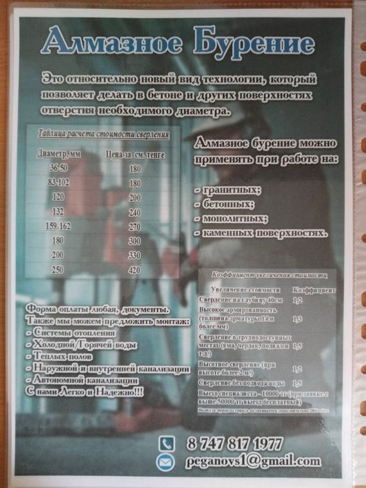 Алмазное бурение