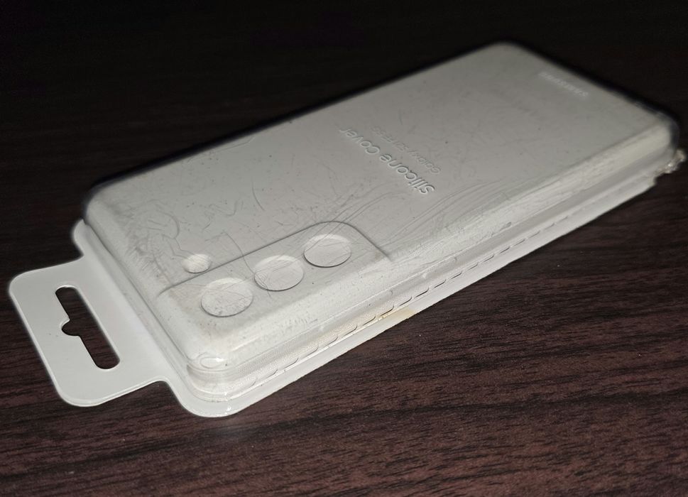 Husa silicon originala Samsung Silicone Cover Galaxy S21 FE 5G G990
