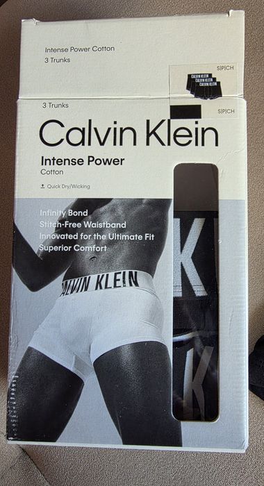 Calvin Klein боксерки 3 бр.S   cotton
