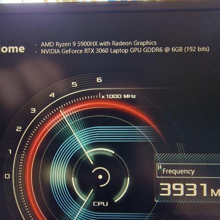 Asus ROG G15 Nvidia RTX 3060, Ryzen 9 5900HX, 1TB , 16gb Ram