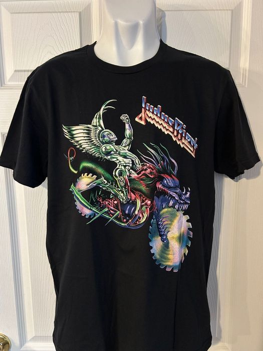 Рок Метъл Тениска-Dio Helloween Judas Priest Kiss Aerosmith Guns N’Roses Mayhem Iron Maiden Pantera Motörhead Slayer Alice Cooper Anthrax WASP Sodom