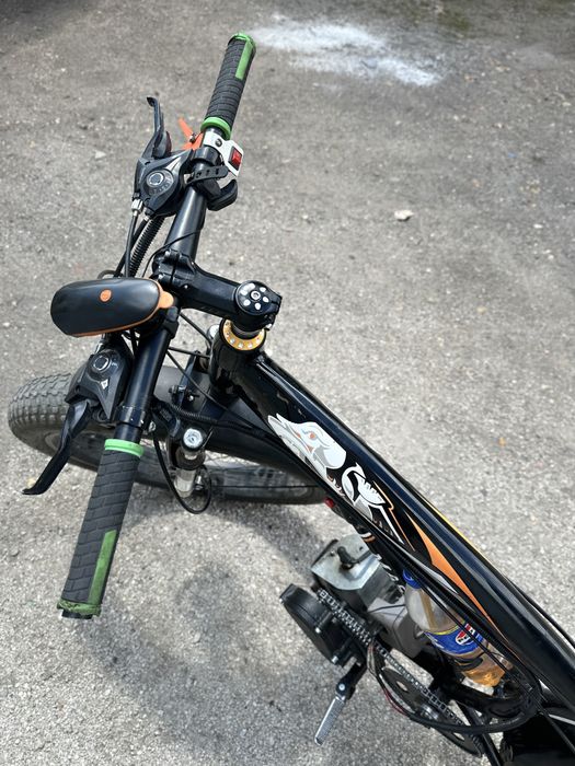 Продам кастом мопед из велосипеда