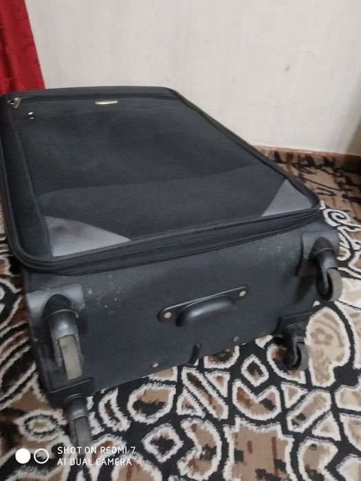 Чемодан большой матерчатый