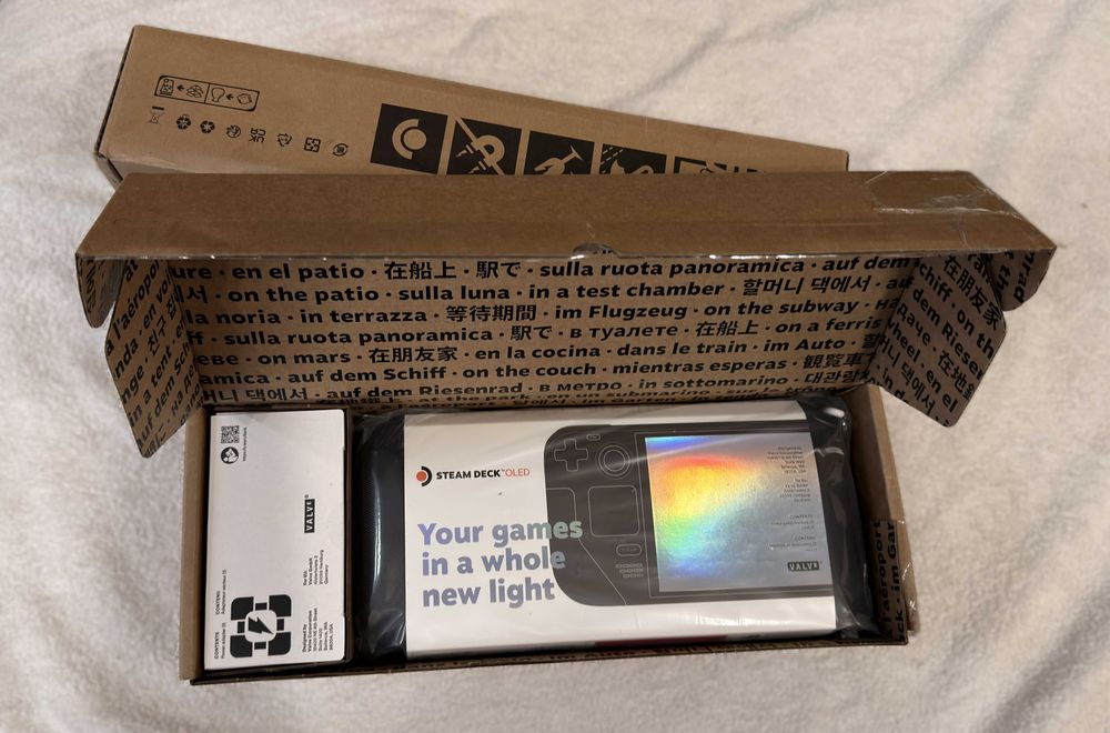 чисто нов Steam Deck Oled 512Gb - Вашите игри навсякъде!, steamdeck