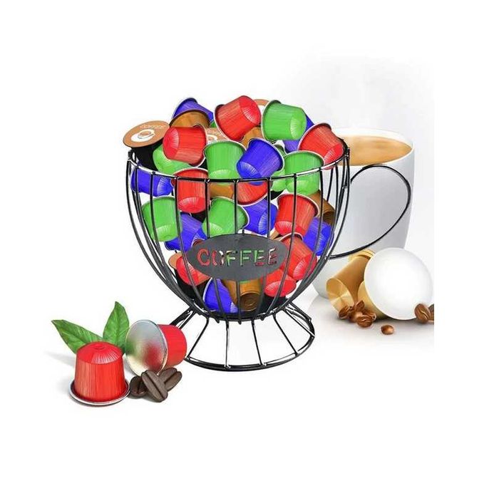 Чаша за кафе капсули Mercado Trade, Черен