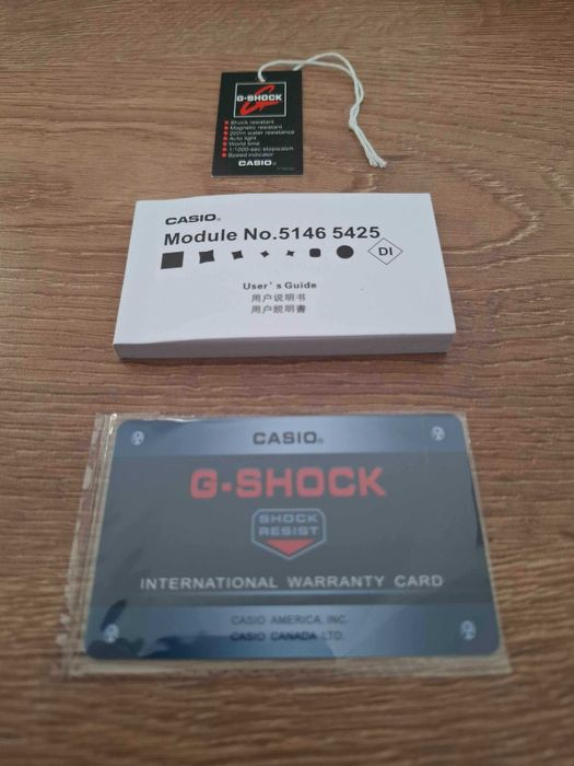 Casio G-Shock GA-2100 Custom White & Rainbow Markers
