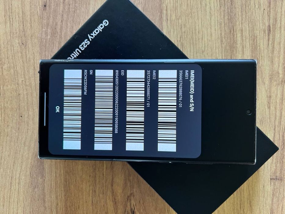 Samsung s23ultra 12/256